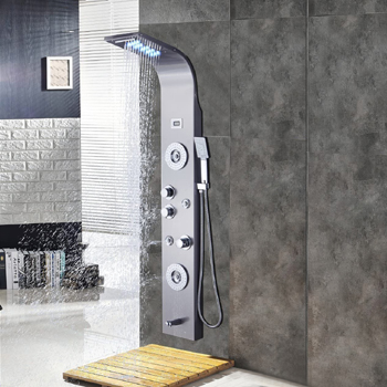 Curved Shower Panel